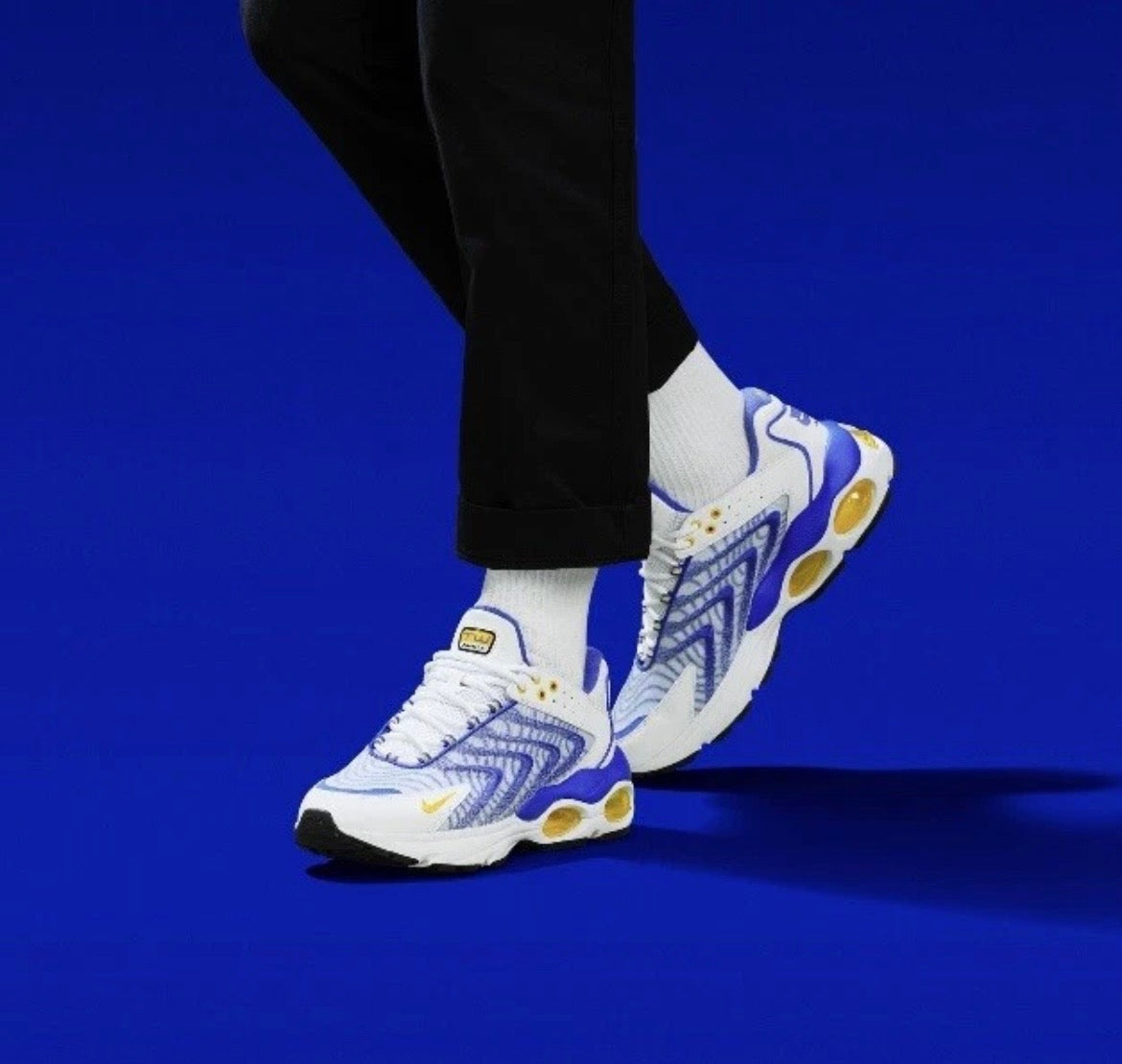 Nike Air Max Tailwind Sneakers Mens - White Blue