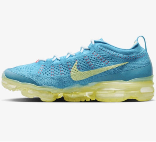 Nike Air VaporMax 2023 Flyknit Sneaker Mens - Baltic Blue-Citron