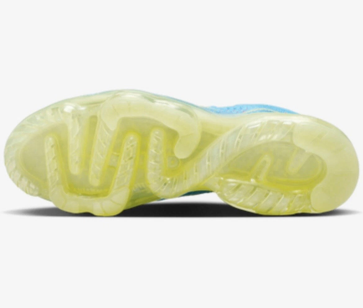 Nike Air VaporMax 2023 Flyknit Sneaker Mens - Baltic Blue-Citron