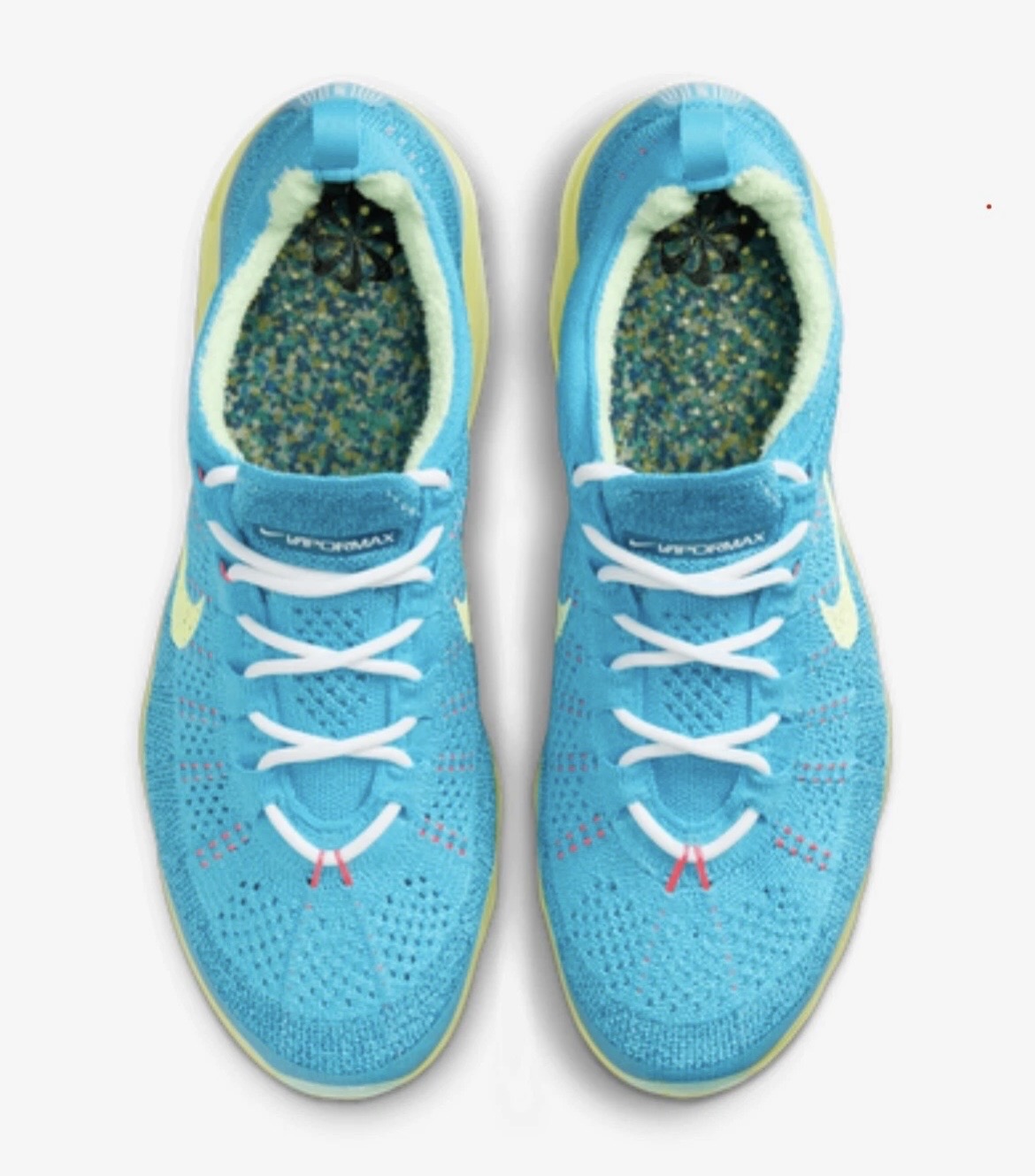 Nike Air VaporMax 2023 Flyknit Sneaker Mens - Baltic Blue-Citron