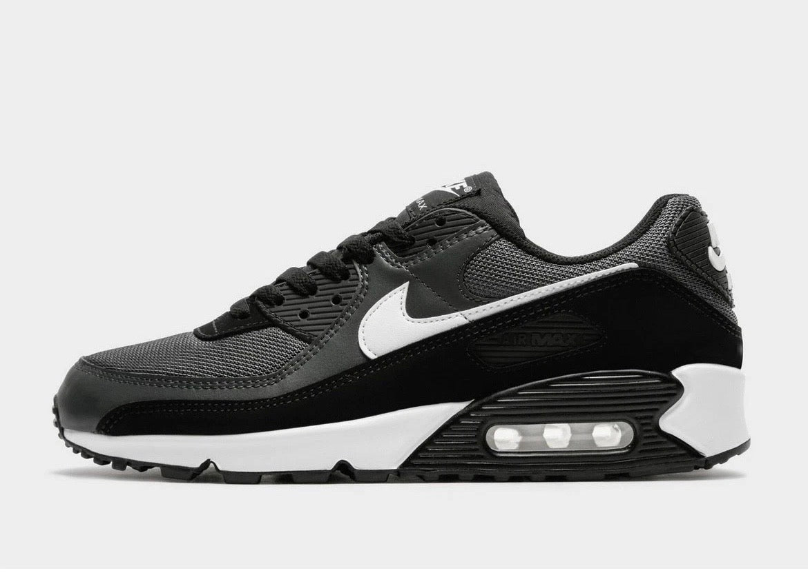 Nike Air Max 90 Sneakers Mens - Black Grey New