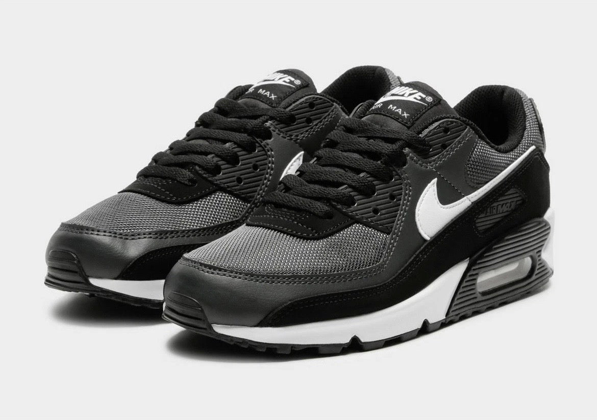 Nike Air Max 90 Sneakers Mens - Black Grey New