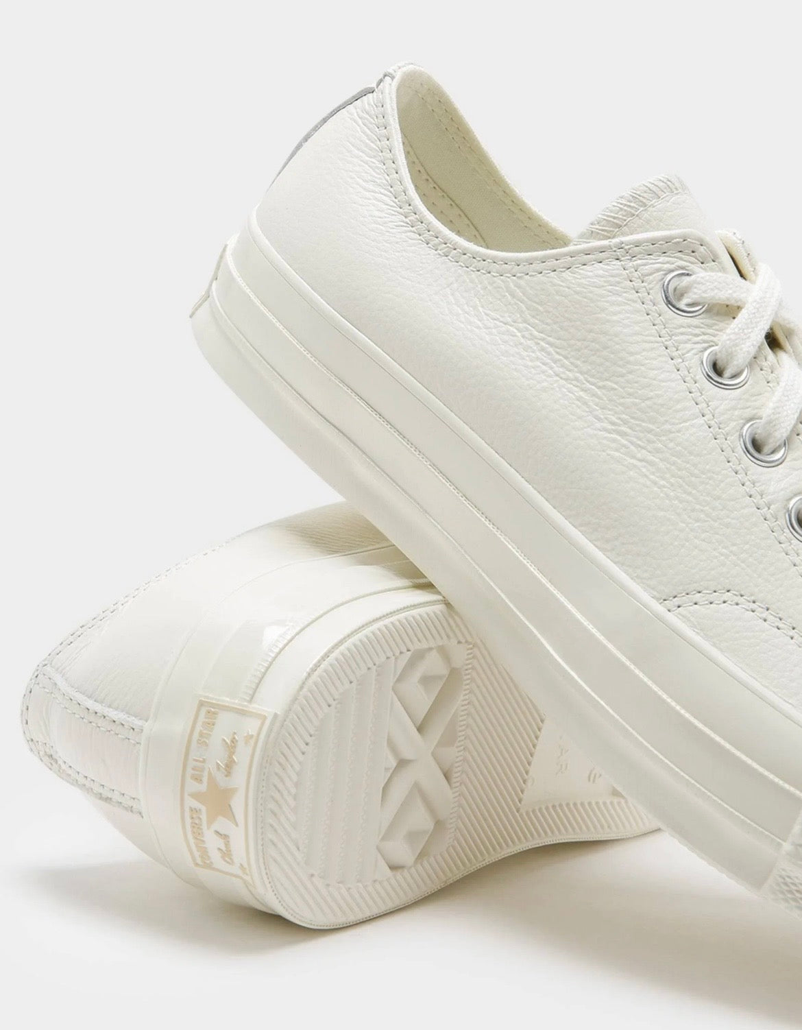 Converse Chuck 70 Mono Leather Women’s Low - Summer Cream