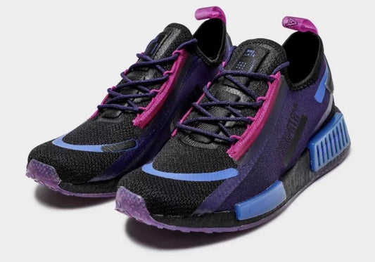 Adidas Originals Nmd R1 Spectoo Sneakers Womens - Black Blue Purple Pink