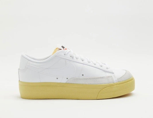 Nike Blazer Low Platform Sneakers Women’s Leather - White