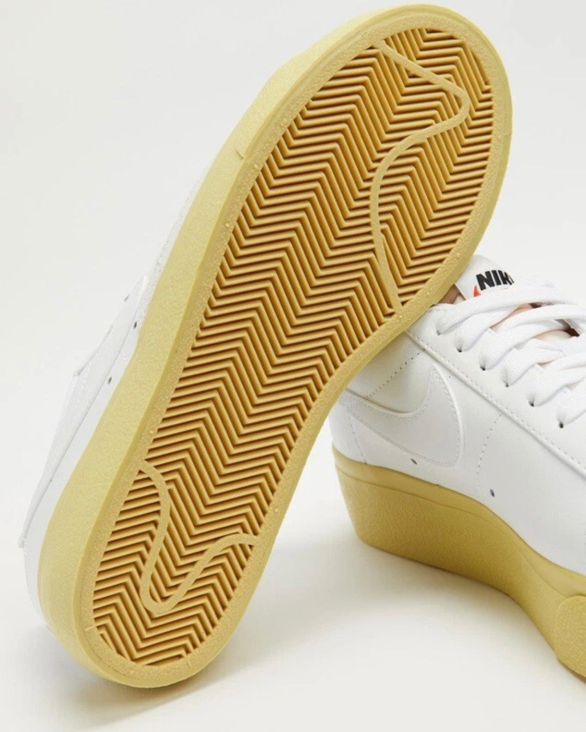 Nike Blazer Low Platform Sneakers Women’s Leather - White