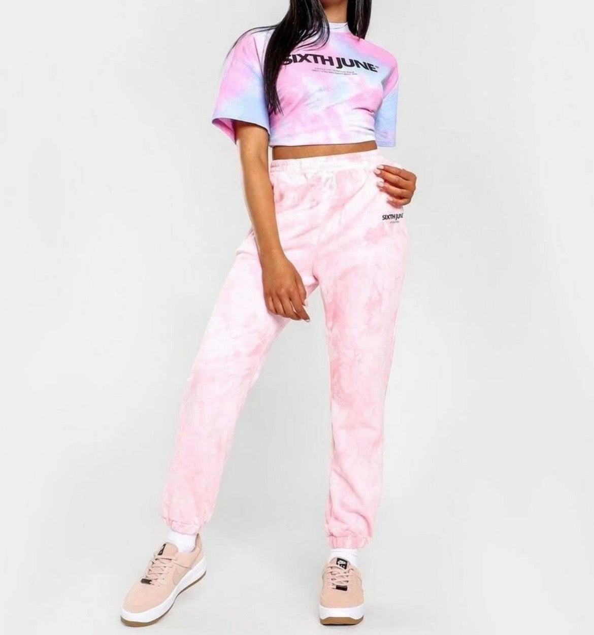 Sixth June Tie Dye Pants Women’s - Pink