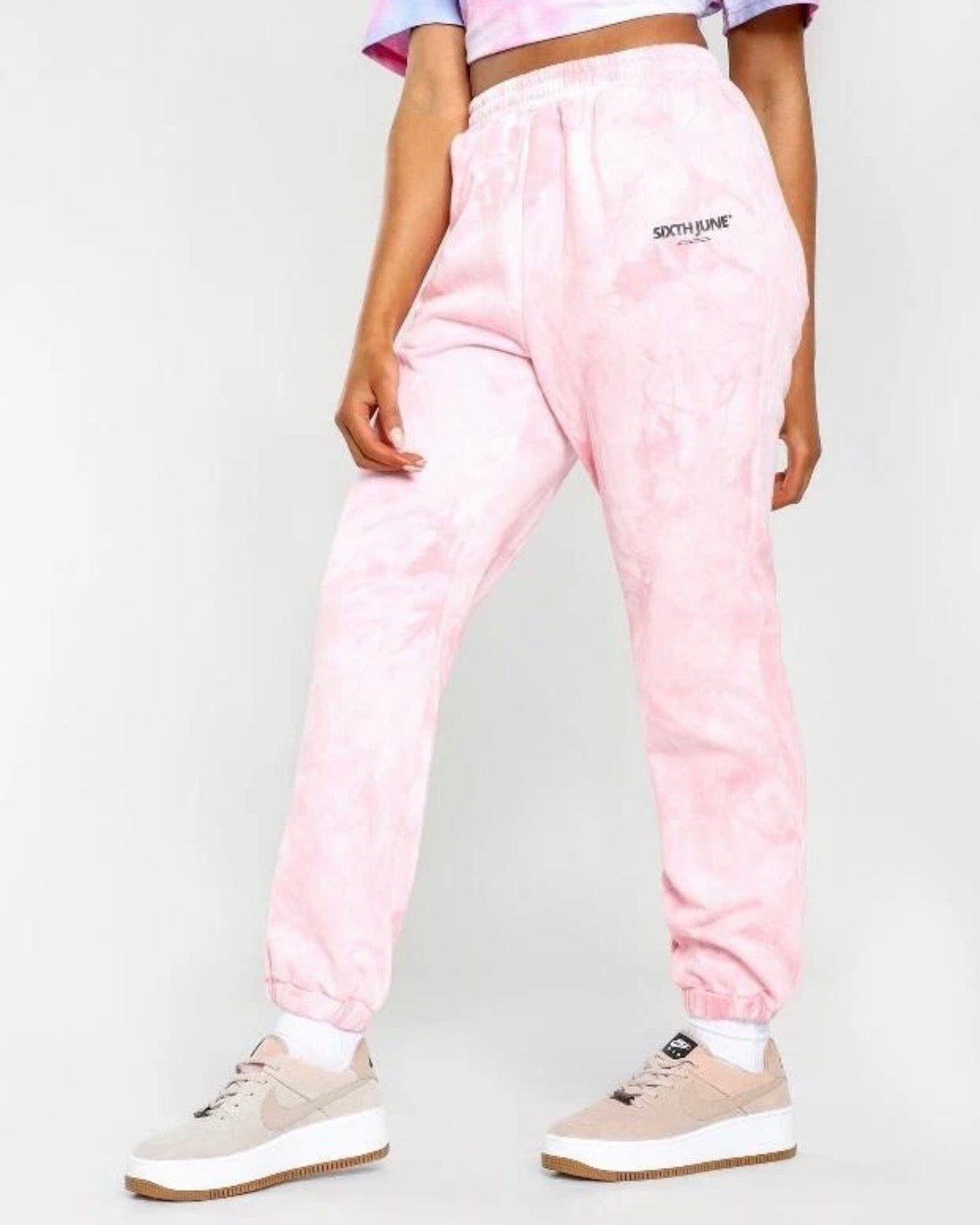 Sixth June Tie Dye Pants Women’s - Pink