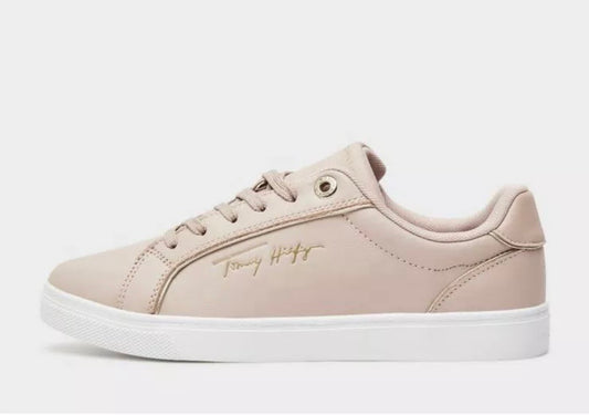 Tommy Hilfiger Venus Sneakers Womens Leather - Beige
