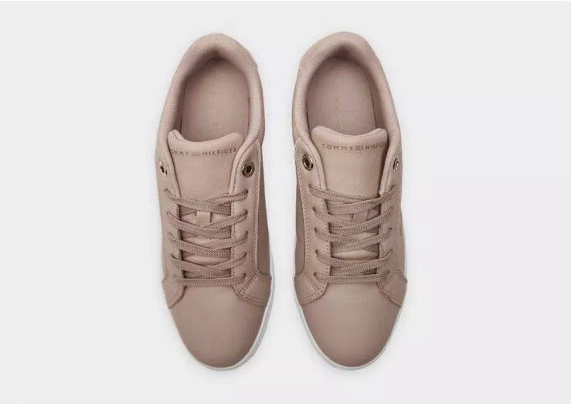 Tommy Hilfiger Venus Sneakers Womens Leather - Beige