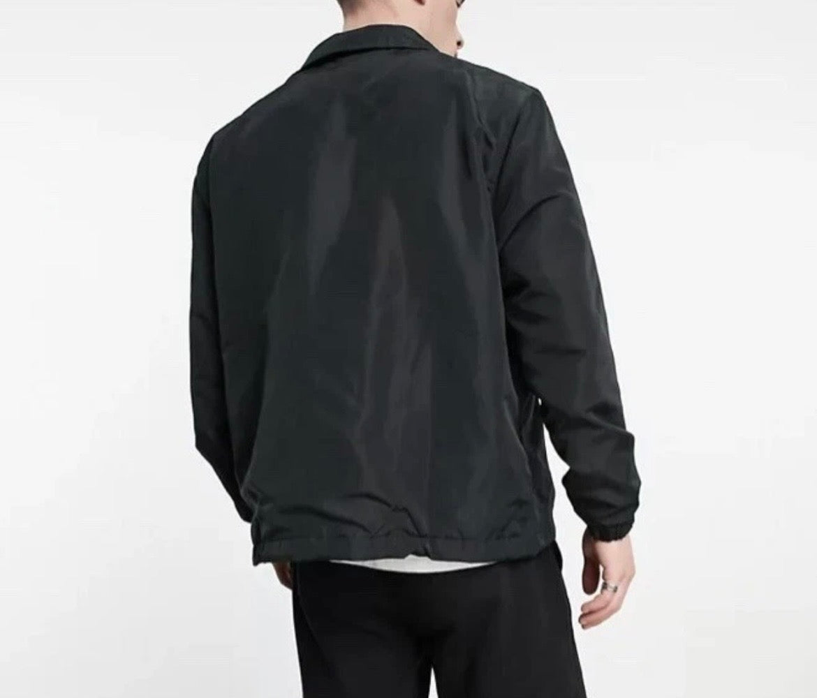 PUMA Coach Jacket Mens Black - Medium