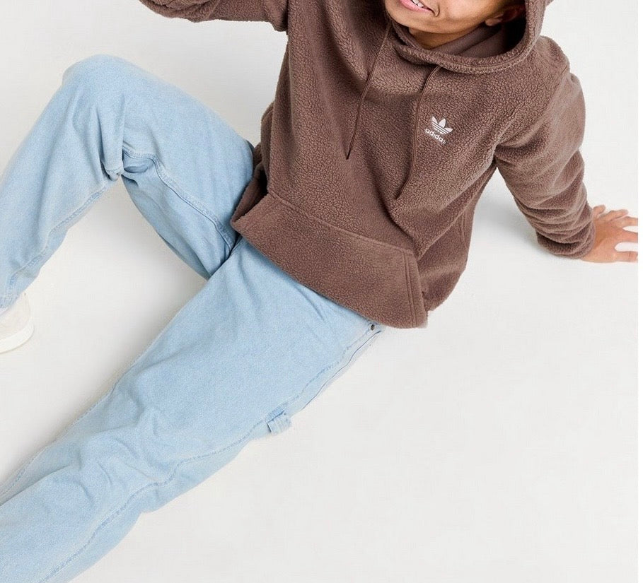 adidas Originals Mens Sherpa Fleece Hoodie