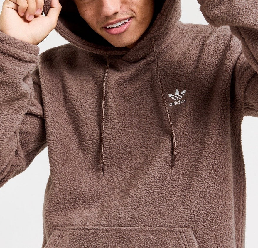 adidas Originals Mens Sherpa Fleece Hoodie