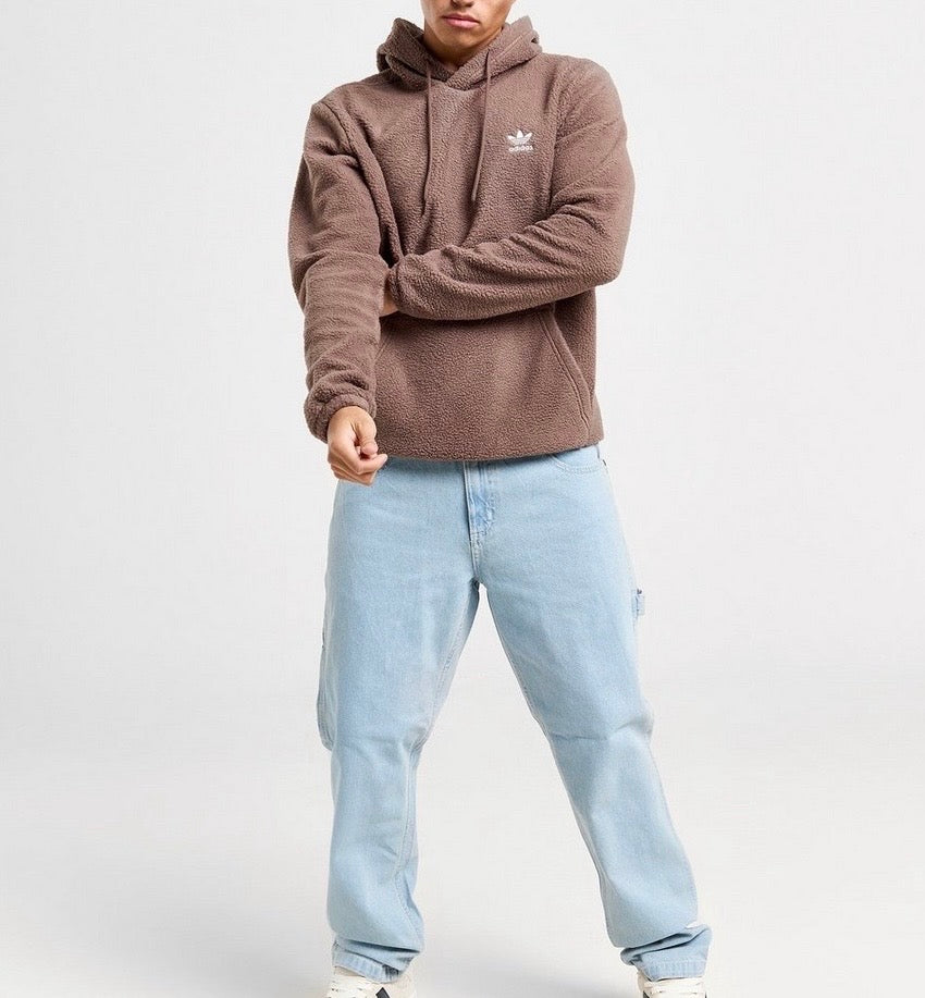 adidas Originals Mens Sherpa Fleece Hoodie