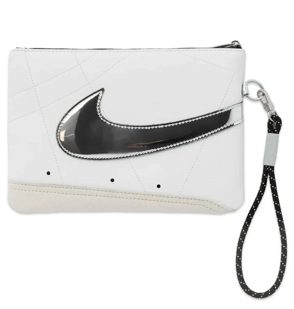 Nike Blazer Wristlet Wallet Swoosh Logo Icon Zippered Pocket