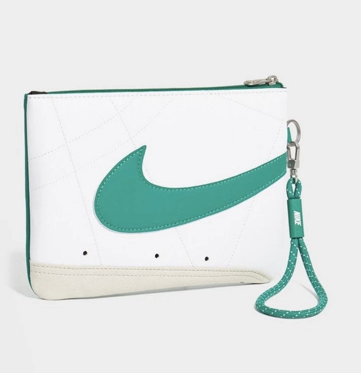 Nike Blazer Wristlet Wallet Swoosh Logo Icon Zippered Pocket